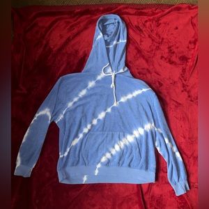Terry cloth summer hoodie